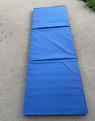 Prosource Blue Foam Foldable Rectangular Gym & Training Exercise Mat