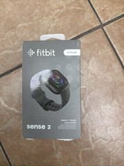 Fitbit Sense 2 Health & Fitness Smartwatch One Size Grey/Graphite New Open Box‼️