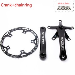 Crankset 130BCD 45/47/53/56/58T Chainring 170mm Crank Road Folding Bike Sprocket