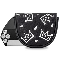 Lab Golf OZ.1 Black Putter Cover Magnetic Closure Mallet