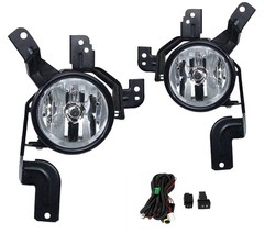 Fog Lights Assembly Compatible with 2007 2008 2009 Honda CRV Front Bumper Fog