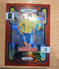 2026 Panini Prizm Monopoly FIFA World Cup Rivaldo Red #21 BRAZIL