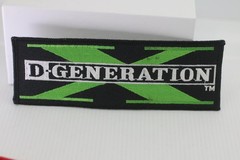 Vintage WWF D-Generation X DX Embroidered Patch Wrestling Attitude Era