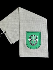 10th Special Forces Group (5in Logo) Golf Towel / (8in x 25in) 45k Stitches