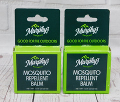 2-pack ― MURPHY’S Naturals MOSQUITO Insect Repellant Balm w/ Castor Oil .75oz x2