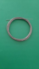 BOA L4 REPLACEMENT 0.8MM STAINLESS STEEL COATED LACE CABLE 10 FEET, 3.05 METER