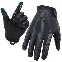 Tactical Skull Skeleton Gloves for Men Combat Full Finger Protection Work Gloves