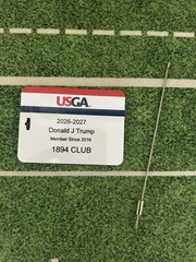 Donald J. Trump Golf Bag Tag – USGA
