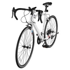 Uimoso 700C Road Bike with 21-Speed Gear System and Steel Frame