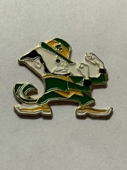 Rare Notre Dame ‘Fighting Irish’ NCAA 1″ Die-Cut Magnet Golf Marker – A Beauty!