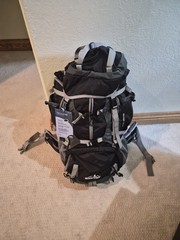 60L(55+5) Outdoor Hiking Backpack, Large Camping Backpacks, Waterproof Backpa…