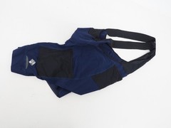 Ekoi Men’s Gravel Cycling Bib Shorts Size Medium Navy Blue w/ Pockets