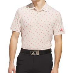 Adidas Golf Men’s Ultimate365 Printed Mesh Polo Shirt, Brand New