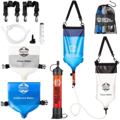 Practical Survival Gravity Water Filtration System – Complete Kit (Model PS12)