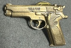 Smith & Wesson Hat/Lapel/Tie Pin Semi Automatic Pistol Gun Springfield MA New