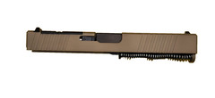 G17 Complete FDE RMR Cut Slide fits Glock 17 Gen 3