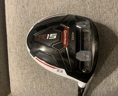 TaylorMade R15 460 9.5* Driver-Reg Cypher Fifty 5.5 With R15 TP Headcover