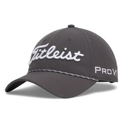 Titleist Golf Men’s Tour Breezer Adjustable Cap Hat Charcoal/White New!! 2854