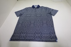 Greyson Golf Classic Polo Mens Size Medium Maltese Blue 888D New 01291448