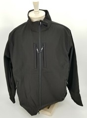Woolrich Elite Soft Shell Tactical Jacket XL Black 44477 Discreet Conceal Carry