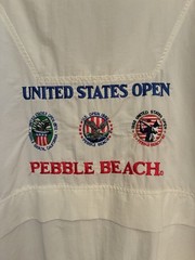 Pebble Beach Golf Men’s XL Windbreaker – Jacket. US Open Logos. Only worn once.