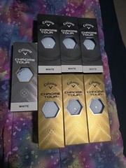 CALLAWAY CHROME TOUR GOLF BALLS VARIETY PACK TOUR X TRIPLE DIAMOND TOUR DOT
