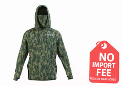 HECStyle Hoodie With Integrated Face Cover – HECStyle Everywhere Green
