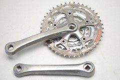 SHIMANO STX BICYCLE 170 MM 42/32/22 TOOTH SQUARE TAPER CRANKSET FC-MC32