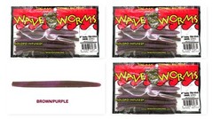 (3) Unopened Packs Wave Plastics 4″ Baby Tiki-Stick Swirl Series Brown/Purple