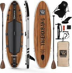 Paddle Board, 10.8′ Stand Up Paddle Board with Premium Complete Inflatable SUP A