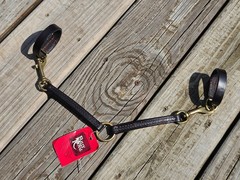 Billy Royal Brown Leather English Saddleseat Arabian Side Check Attachment NWT
