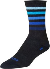 SockGuy SGX Deep Socks – 6 inch, Black/Blue, Large/X-Large