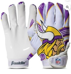 Franklin Sports Minnesota Vikings Youth NFL Football, Youth M/L Pair NWT