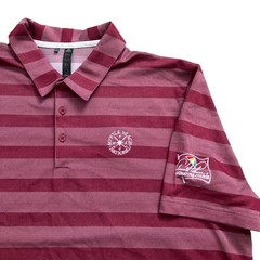 Adidas Men’s 2XL Golf Polo Stripe Myrtle Beach National Performance