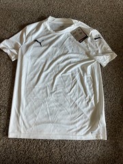 Puma Soccer Adult Team Glory Athletic White or Maroon Jersey DryCell