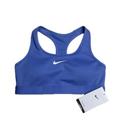NIKE Dri-FIT Swoosh Medium Support Sports Bra Women’s Size S Blue NWT
