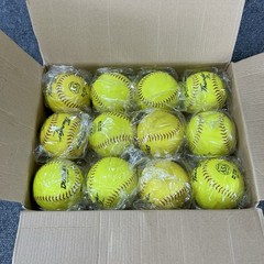 NEW Dudley Thunder SY Softballs Dozen Sy-11 GWSP ASA Certified 4A-722N 375/.44