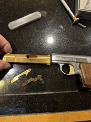 Bauer Firearms .25 Caliber Automatic Gold Slide & Firing Parts for Handgun