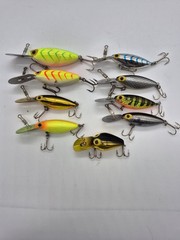 LOT OF PRE RAPALA STORM WEE WART AND HOT N TOTS