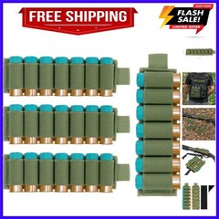 4 Packs Shotgun Shell Holder, Side Saddle 12 Gauge, 7 Rounds Buttstock Shotgu…