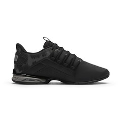 Puma Viz Runner Rapid NBK Sonic Drip Mens Black Wide Athletic Running Shoes
