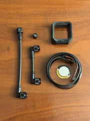 Quarq ShockWiz Suspension Hose Kit + Valve Cap + Bumper Mount + Battery + ZipTie