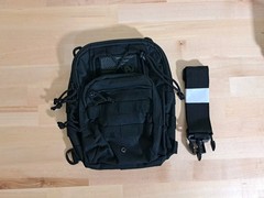 Delta Defense USCCA Molle Tactical Tech Bag / Shoulder Pack