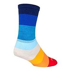 Socks – SockGuy – 6″ Crew Cuff 70’s L/XL Cycling/Running NEW