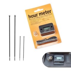 1 Set Hour Meter, Waterproof LCD Digital Display Timer, Inductive Hour Meter