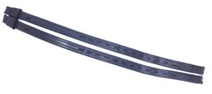 WINTEC WEBBER Stirrup BLACK Leathers – 1 1/4″ Wide x 28″ Long – GREAT