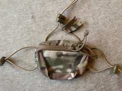 Shaw STYLE Brain Pouch OCP Multicam Tactical Helmet Pouch