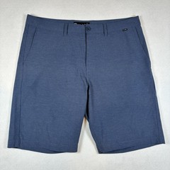 Travis Matthew Stretch Golf Shorts Men’s 36 Performance Blue moisture wicking