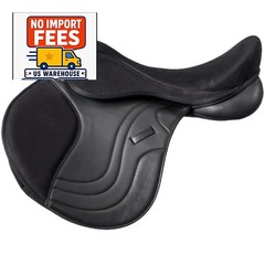 Equitare Tempo Synthetic All Purpose Saddle – Wide
