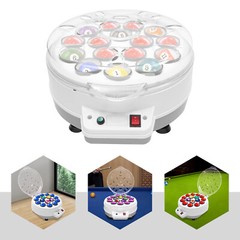 Automatic Billiard Ball Cleaner 16 Balls Tabletop 180W 110V White